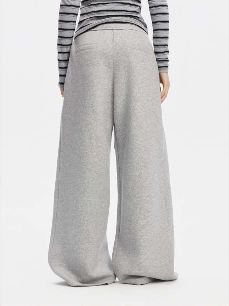 American Scimitar Drape Wide-Leg Slacks【s0000014877】