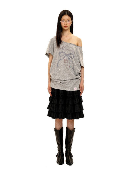 Heavy Works Layered Lace Skirt【s0000016092】