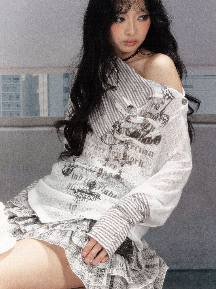 Summer Light Bat Sleeve Smock【s0000016266】