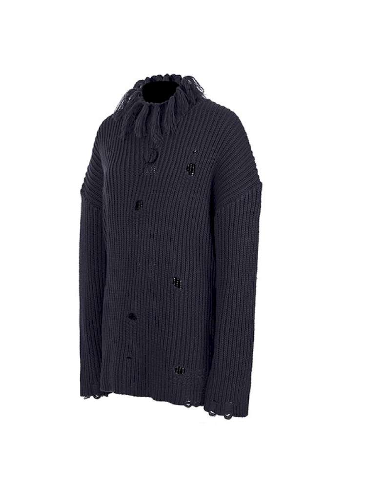 Electric Moon High Collar Sweater【s0000015114】