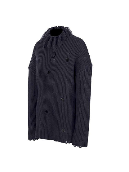 Electric Moon High Collar Sweater【s0000015114】