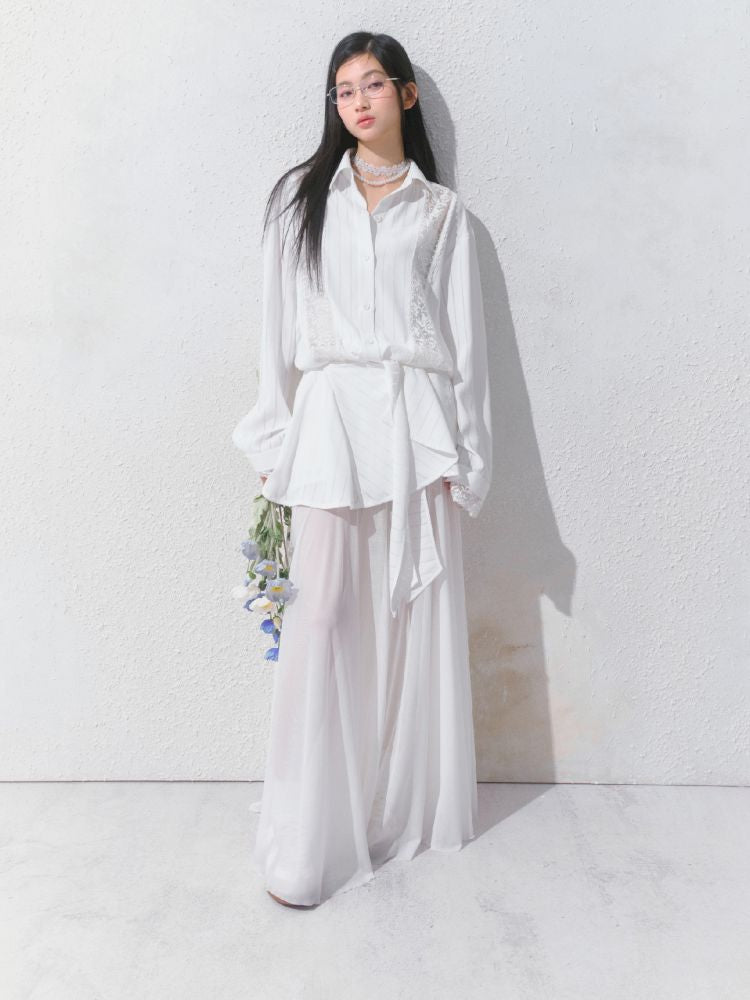 Two Piece Skirt Loose Shirt【s0000012156】
