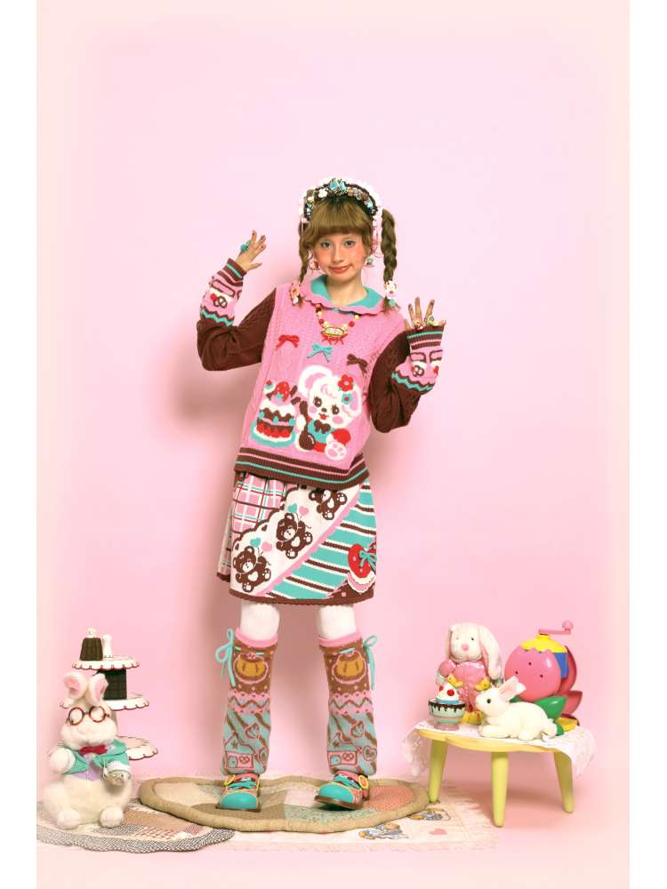 Cable-Knit Cape Sweater【s0000014520】