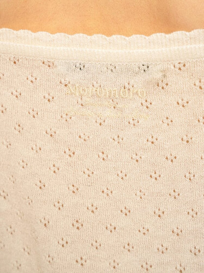 Breathable Lace Knit Top Skirt Set【s0000017442】