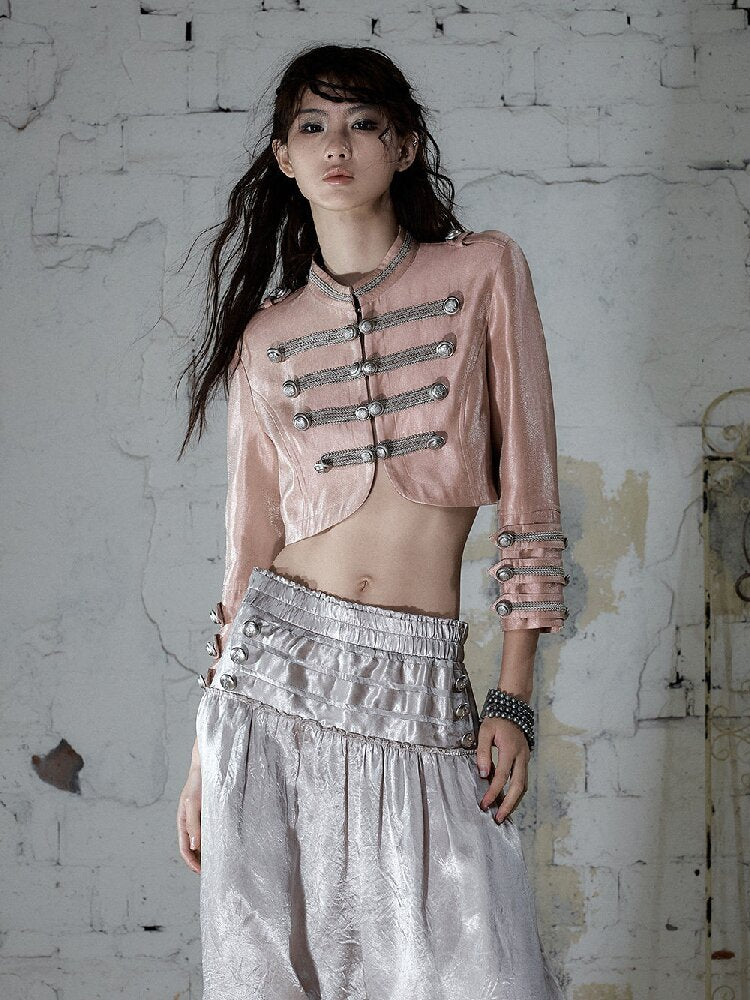 Court Double Breasted Napoleon Coat【s0000016985】
