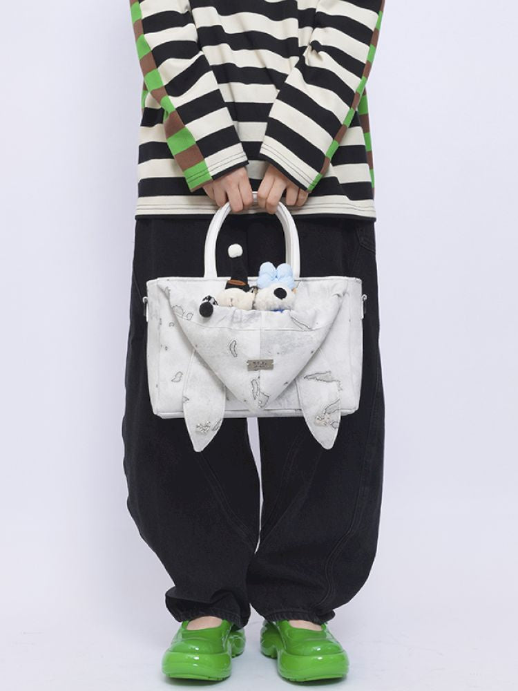 Wild Setting Rabbit Rabbit Tote Bag【s0000013259】