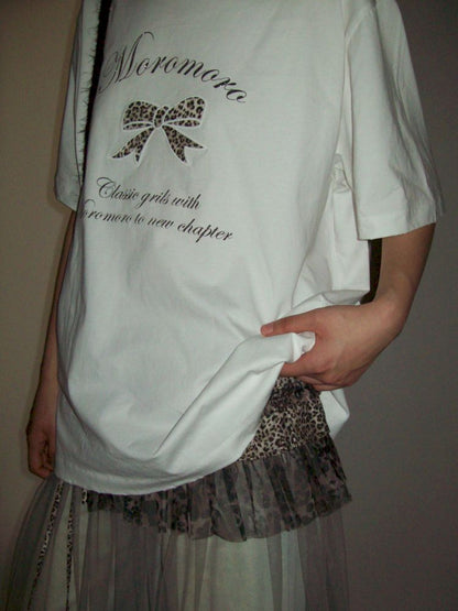 Loose Round Neck Short Sleeve T-Shirt【s0000012505】