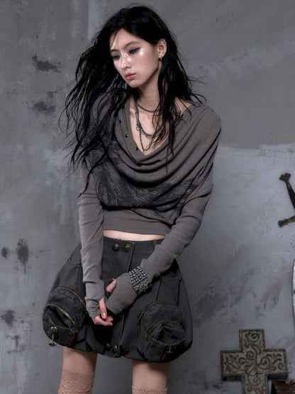 Long-Sleeve Knit Base Layer Top【s0000014466】