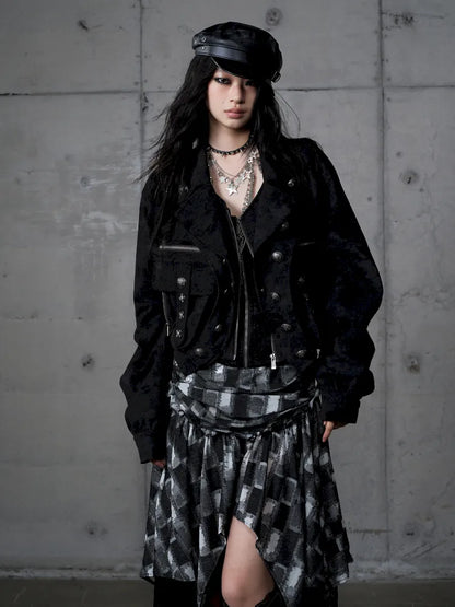 Faux Two-Piece Functional Jacket【s0000014115】