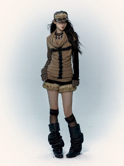 Striped Long Sleeve T-Shirt【s0000011216】