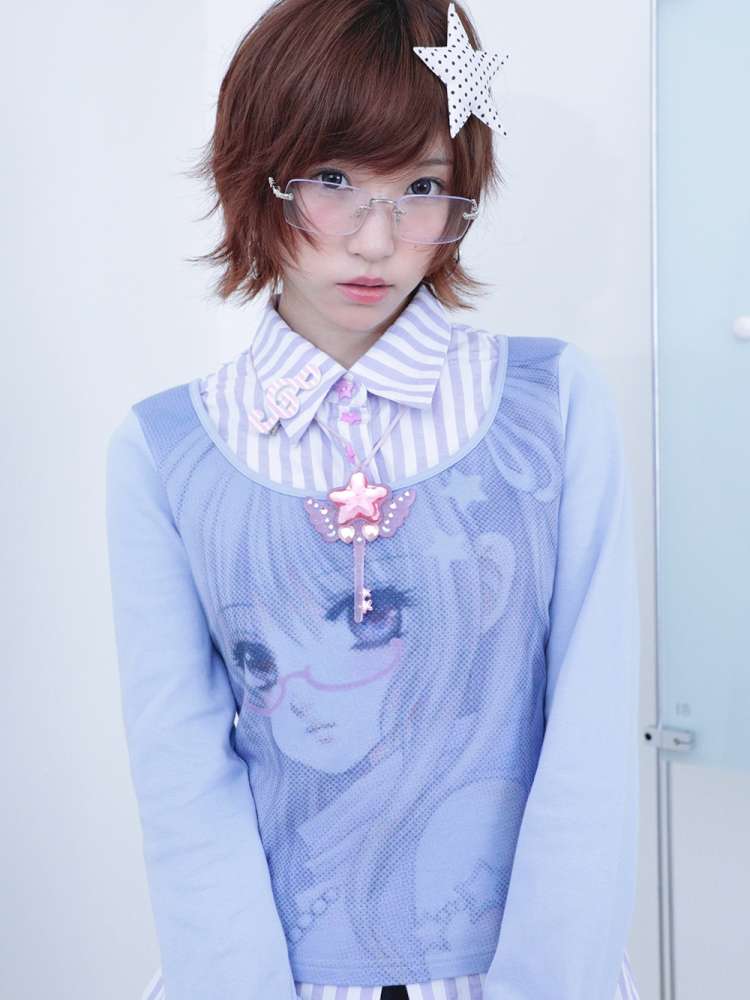 Dreamcore Star Wings Magic Wand Necklace【s0000014700】