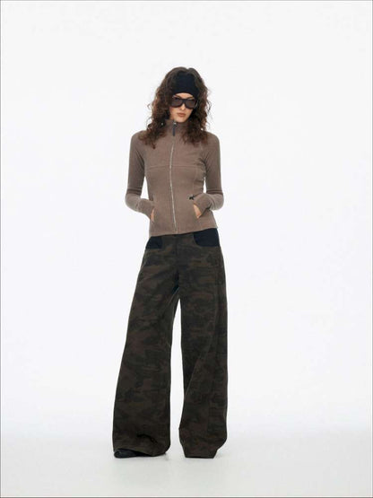 Minimalist Fleece Cycling Slim Jacket【s0000014880】