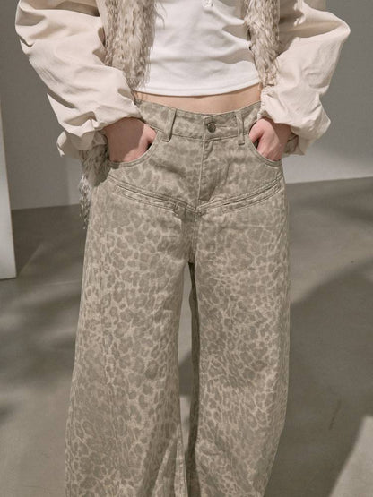 Straight-Leg Wide-Leg Jeans【s0000014389】