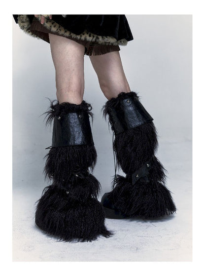 Warm Fur Legwarmers【s0000004686】