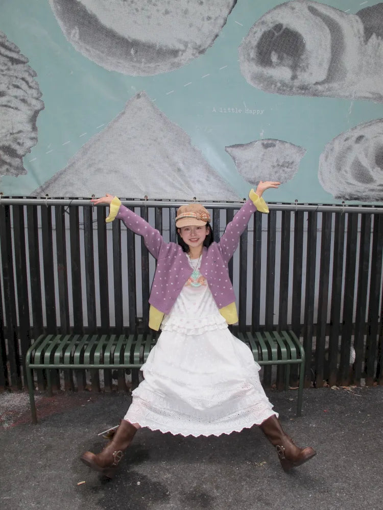 Fake Two-Piece Cardigan Sweater【s0000014169】