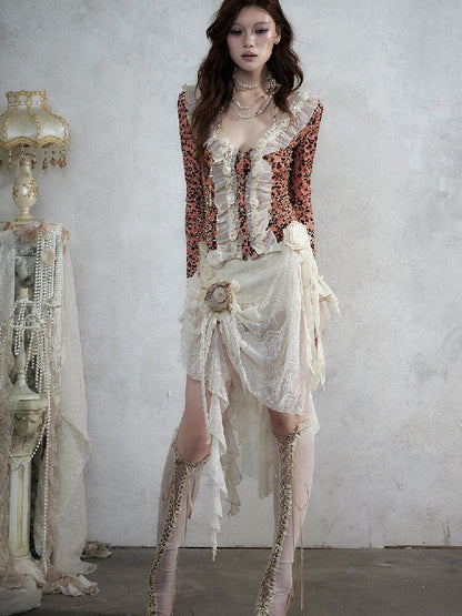 Vintage Court Baroque Mermaid Skirt【s0000017990】