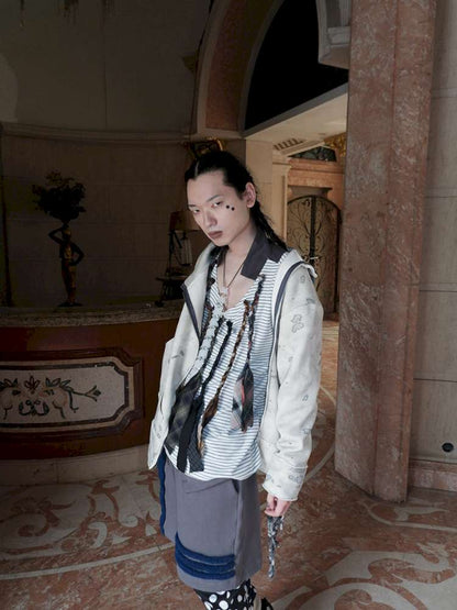 White Knight Fleece Thick Jacket【s0000015149】