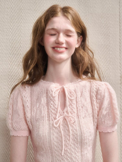 Soft Kitten Mohair Wool Knitwear【s0000015626】