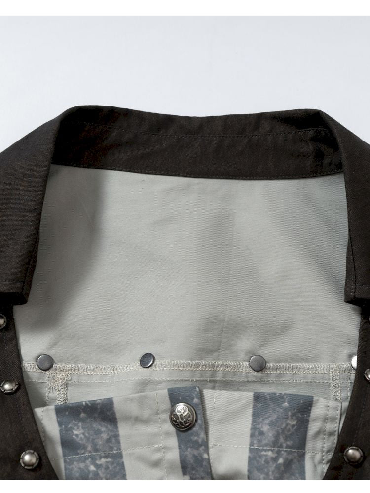 Short low collar long sleeve shirt【s0000013478】