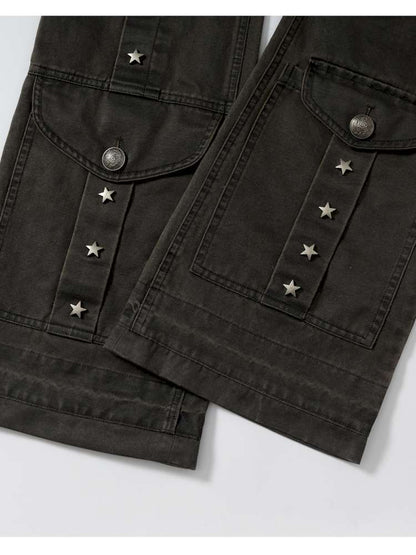 Slightly Flared Suede Casual Pants【s0000014480】