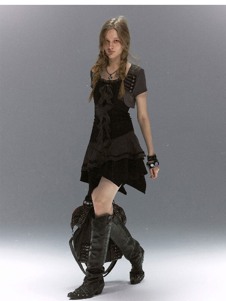 Knight of the Castle Lace Dress【s0000017048】