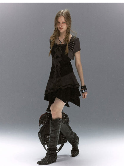 Knight of the Castle Lace Dress【s0000017048】
