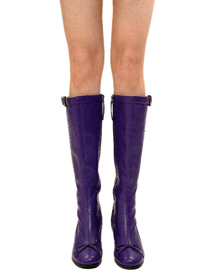 Sheepskin Ballet Stiletto Boots【s0000016129】