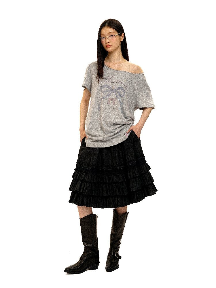 Heavy Works Layered Lace Skirt【s0000016092】