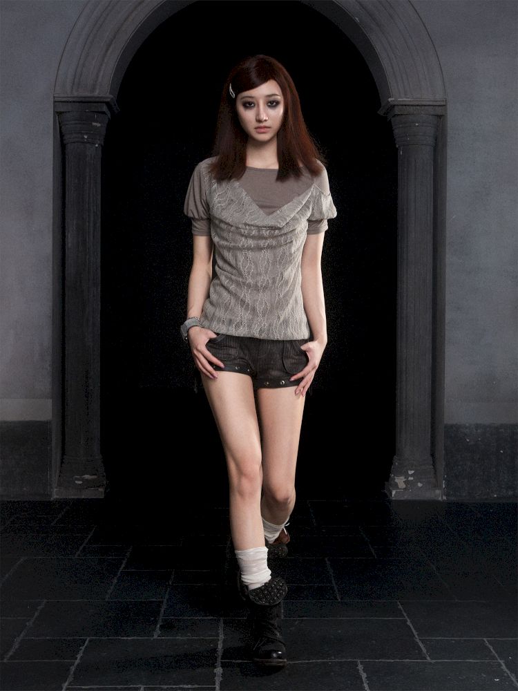 Bubble short sleeve t-shirt【s0000012309】