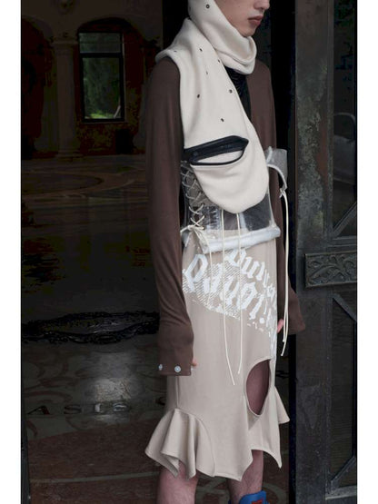 Never Say Die Scarf Socks Hat【s0000015146】