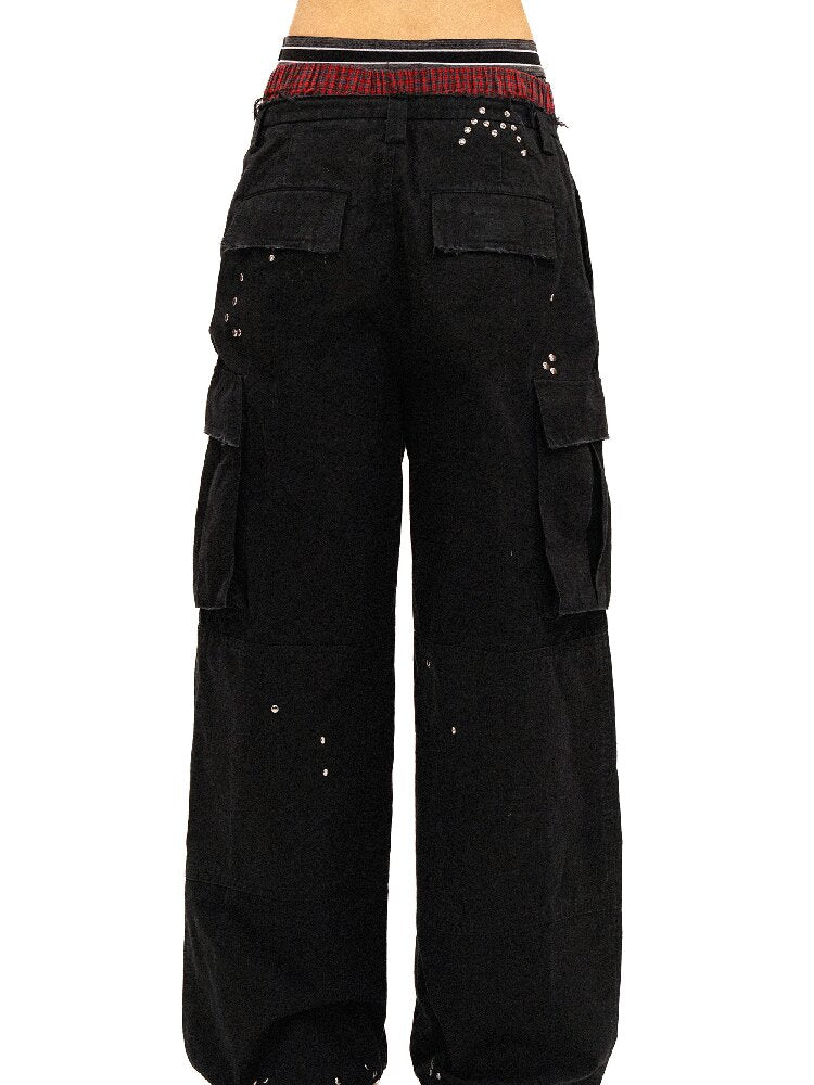 College Bandeau Suspender Pants【s0000016438】