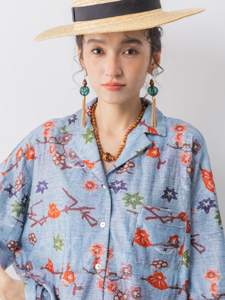 Cuban short-sleeved shirt dress pants【s0000013315】