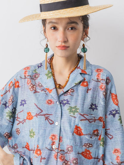 Cuban short-sleeved shirt dress pants【s0000013315】