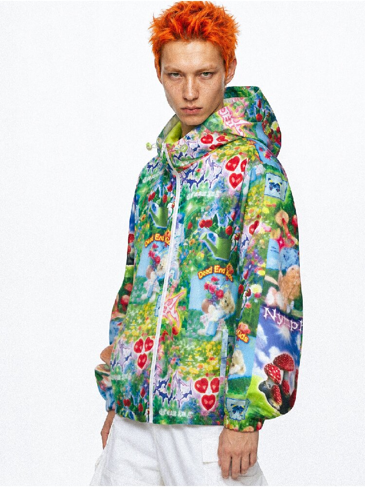 Teflon Dream Forest Print Jacket【s0000017850】