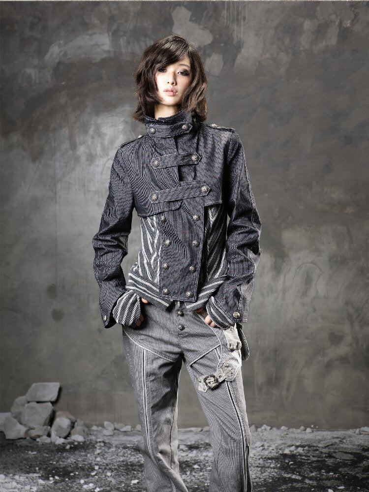 Fake Two Denim Patchwork Jacket【s0000015947】