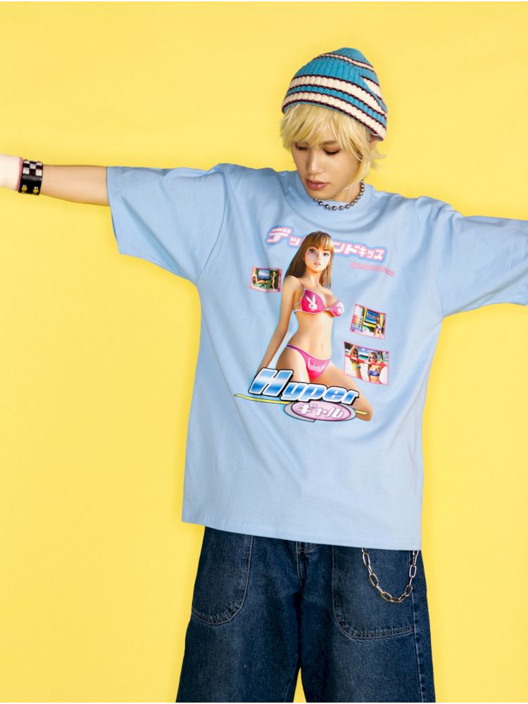 American Street Trend Hip Hop Loose T-Shirt【s0000012463】