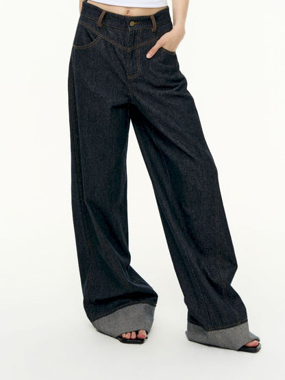 Vintage Original Cow Straight Pants【s0000013742】