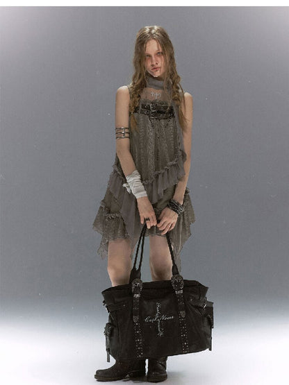 Lace Armor Embroidered Sundress【s0000017043】