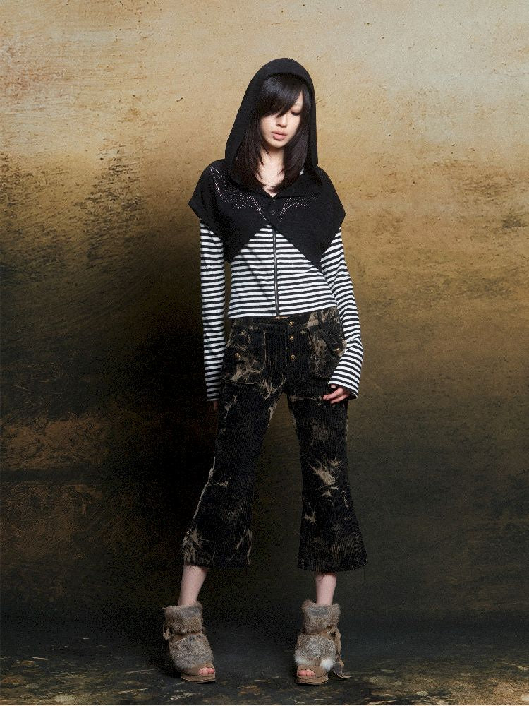 Tie-Dye Micro Low Waist Pants【s0000011817】