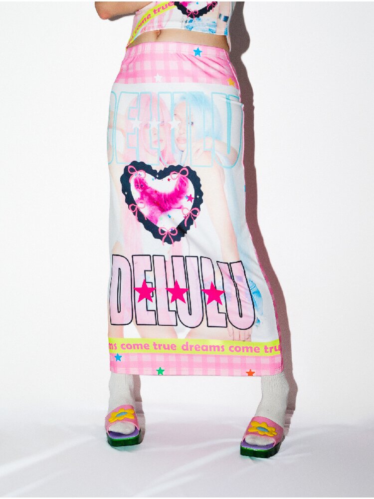 Reversible American Print Skirt【s0000016699】