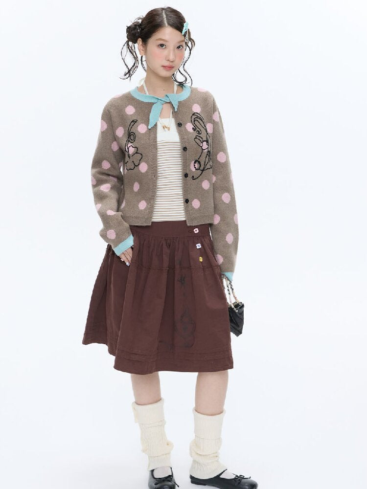 Retro Love Lock Vine Short Skirt【s0000016375】