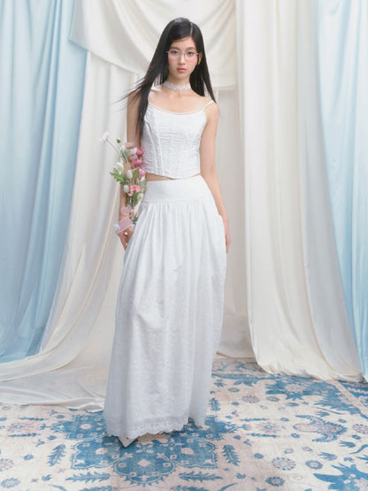 High-Waisted Half-Length Skirt【s0000012154】