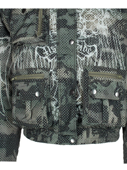 Vintage Pattern Star Duck Down Jacket【s0000018069】
