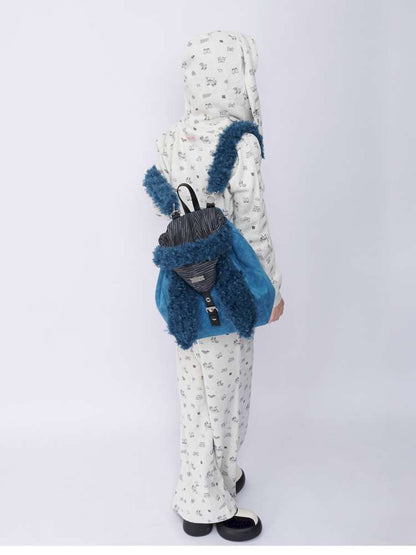 Rabbit Ears Cute Fur Crossbody School Bag【s0000014619】