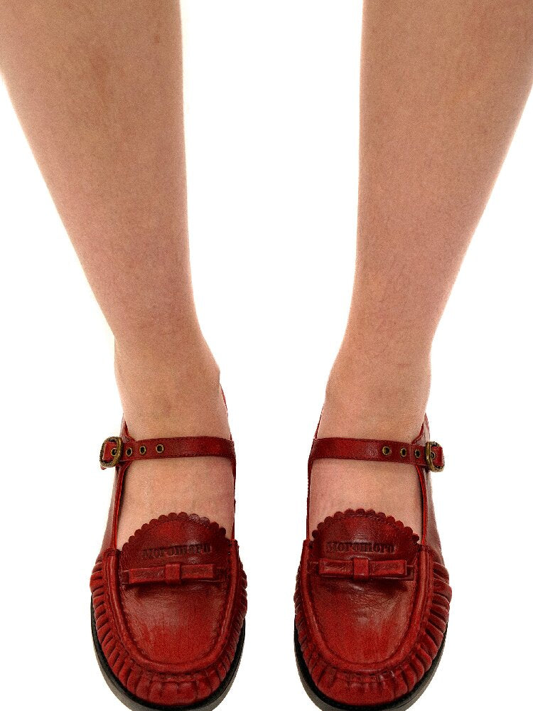 Vintage Mary Jane Loafers【s0000017904】