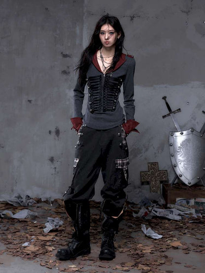 Vintage Punk Court Lantern Trousers【s0000014650】