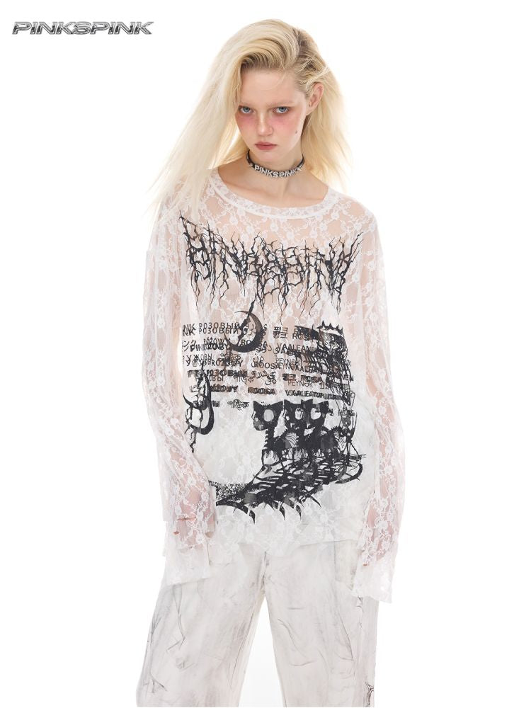 Oversized Gender-Neutral Layered T-Shirt【s0000012989】