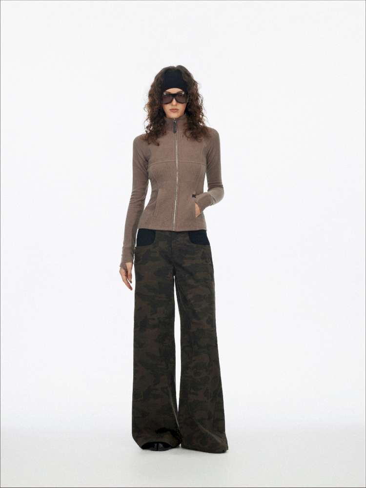 Minimalist Fleece Cycling Slim Jacket【s0000014880】