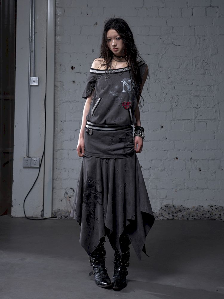 Hoodie sleeveless bodycon dress【s0000012785】