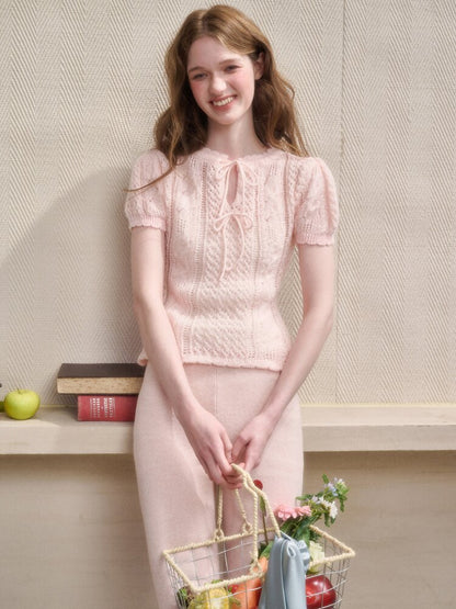 Soft Kitten Mohair Wool Knitwear【s0000015626】